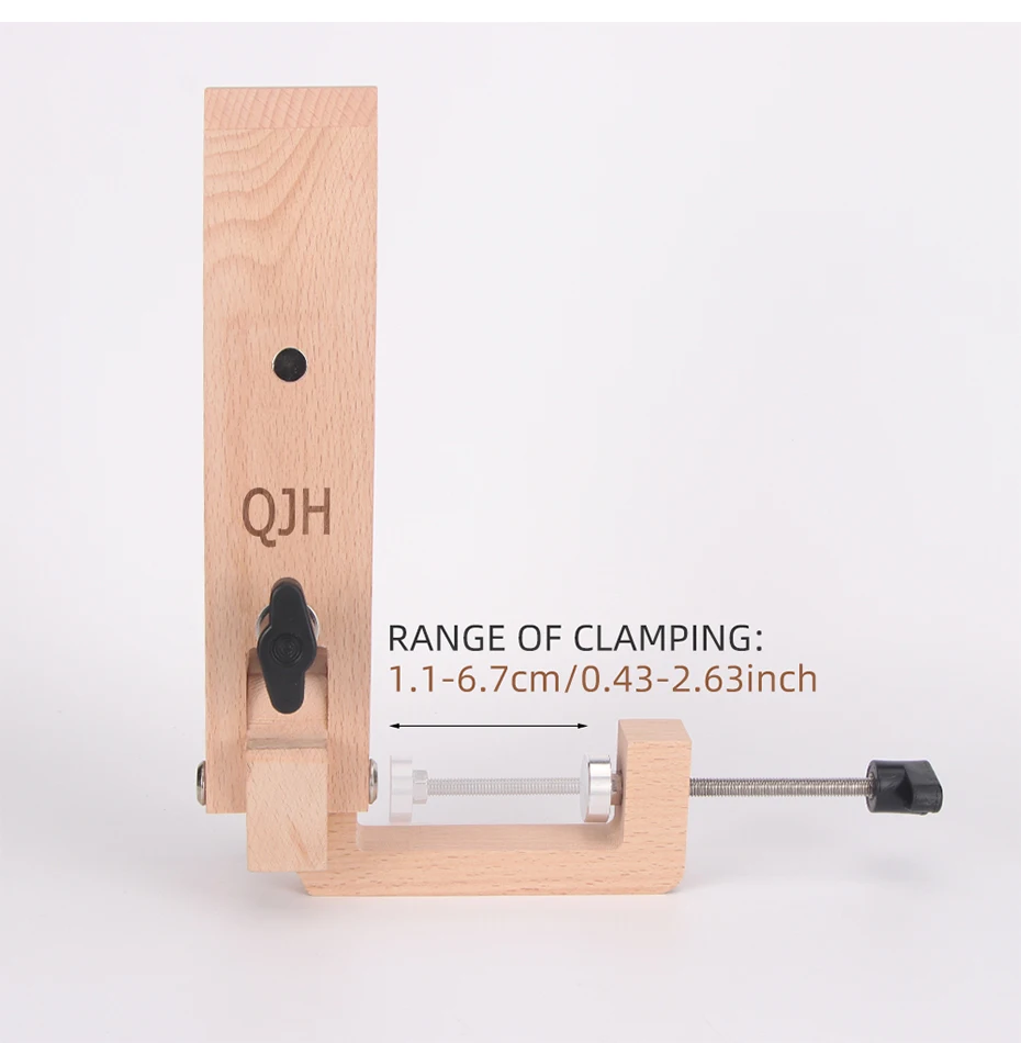 QJH-Clip para manualidades de cuero de caballo, costura de cuero, Pony, bricolaje, portátil, posición de costura de viaj