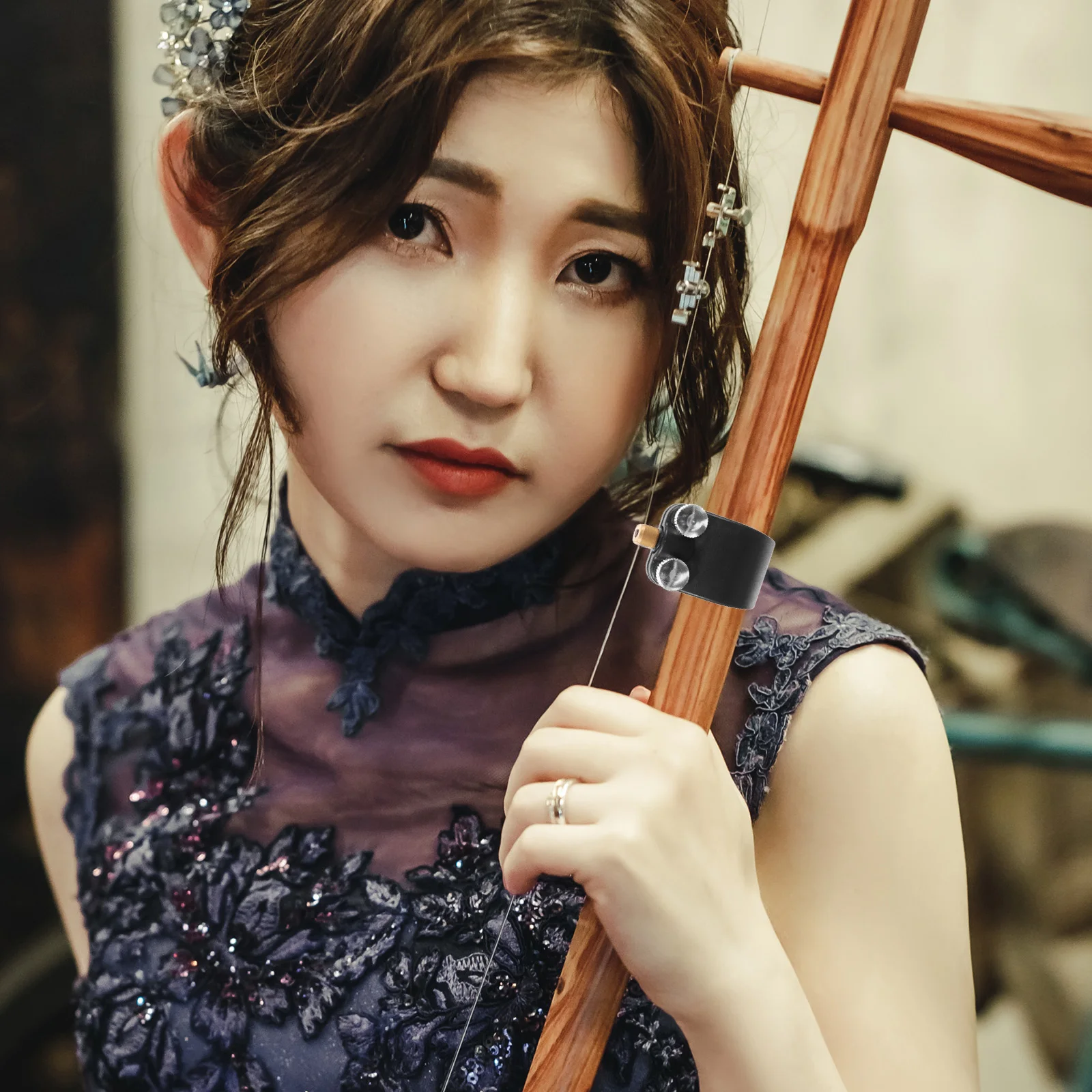 

Erhu Adjustable Height String Adjuster Professional Bridge Tuner Erhu Instrument Replacement Tool for Music Players