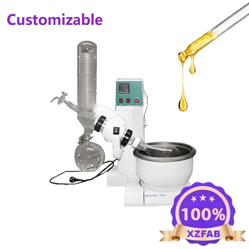 Factory Direct 2026 Electric oud oil distillation unit rotary evaporator