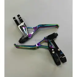 LTWOO Brake Lever Titanium Plating V Brake C Type Caliper Brake Levers For Mountain Bike Folding Bike Road Bicycle MTB BMX bike