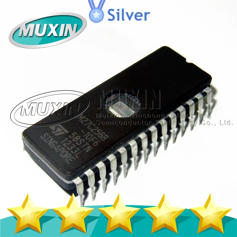 M27C256B-10F6 CDIP28 Electronic Components M27C256B-12F6L M27C256B-15F6 M27C256B-70F1 M27C256B-70XF1 M27C4001-15FI M27C512-10F1L