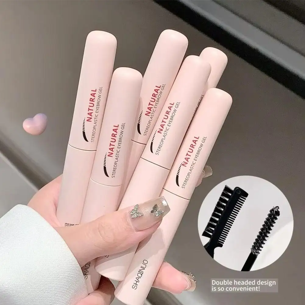 眉毛スタイリングジェル 3D ワイルドブロウワックス 防水 長持ち 速乾性 眉毛セッティングクリーム 眉毛整形 シェーピングソープ メイクアップ