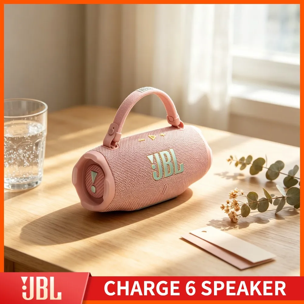 River Yard Pure Bass JBL CHARGE6 Bluetooth Speaker RGB Handsfree IP67 Waterproof Dual Driver TF Card Wireless Stereo Audio