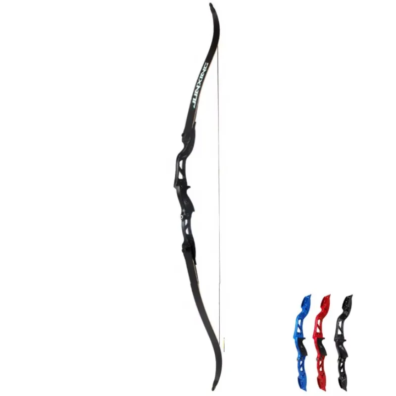 SPG Knockdown Recurve Bow 20-32 Pounds Archery Metal Riser Left and Right Junior Adult Practice Gear with Arrow Rest Sight
