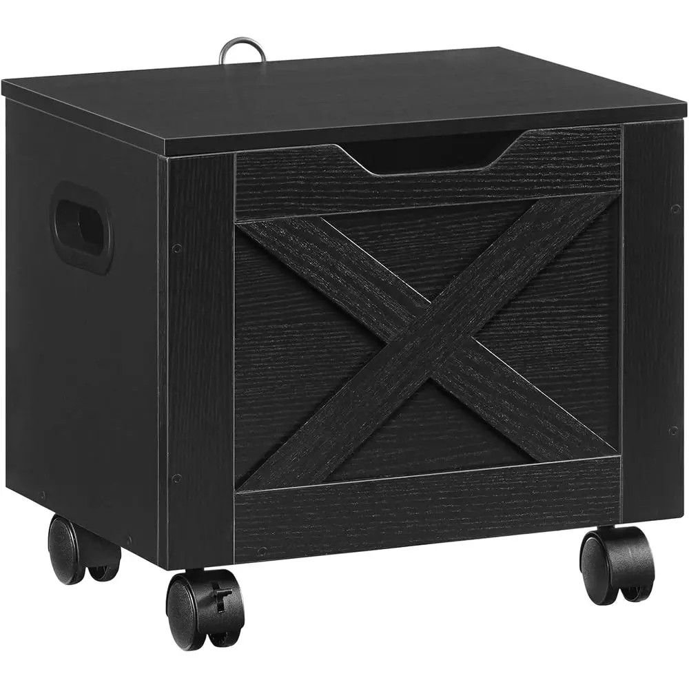 

Rolling Filing Cabinet, Small File Cabinet Under Desk with Single Drawer, Hanging File Organizer for A4/Letter-Size Documents, O