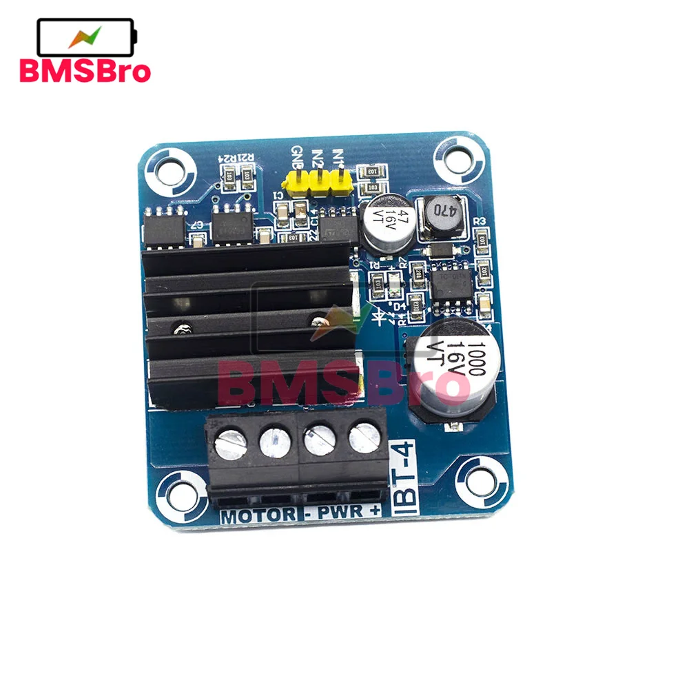 IBT-4 Motor Driver Module Semiconductor Refrigeration H Bridge Drive MOSFET High Current 50A DC 5V to 15V