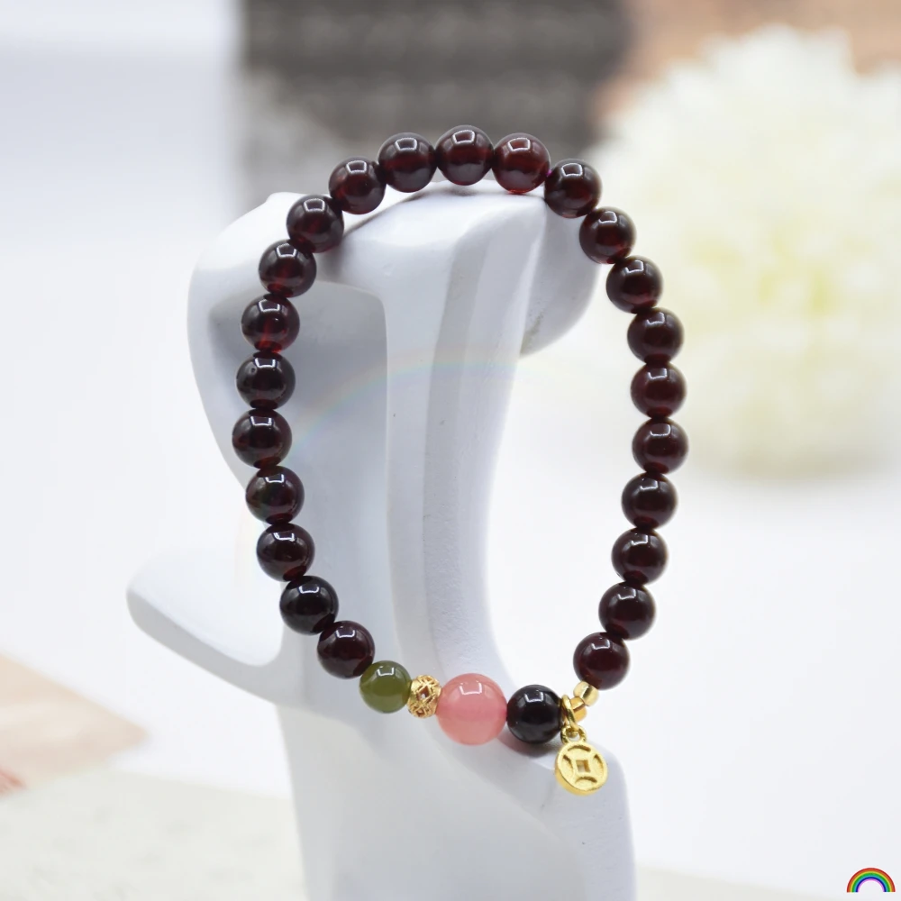 Gelang Garnet Alami Wanita Gay - Ethnic Fashion Brand ulasan dan harga