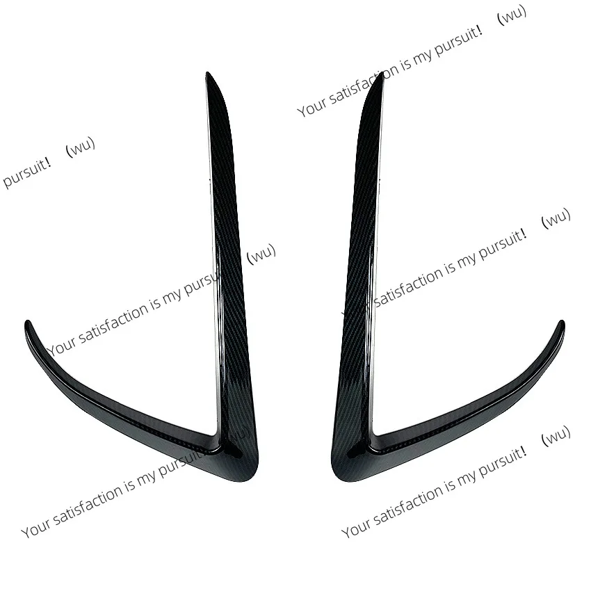 مناسبة لطراز تسلا 3 2017 + شريط أمامي شفرة سكين الهواء ملصق السيارة التعديل الخارجي #4