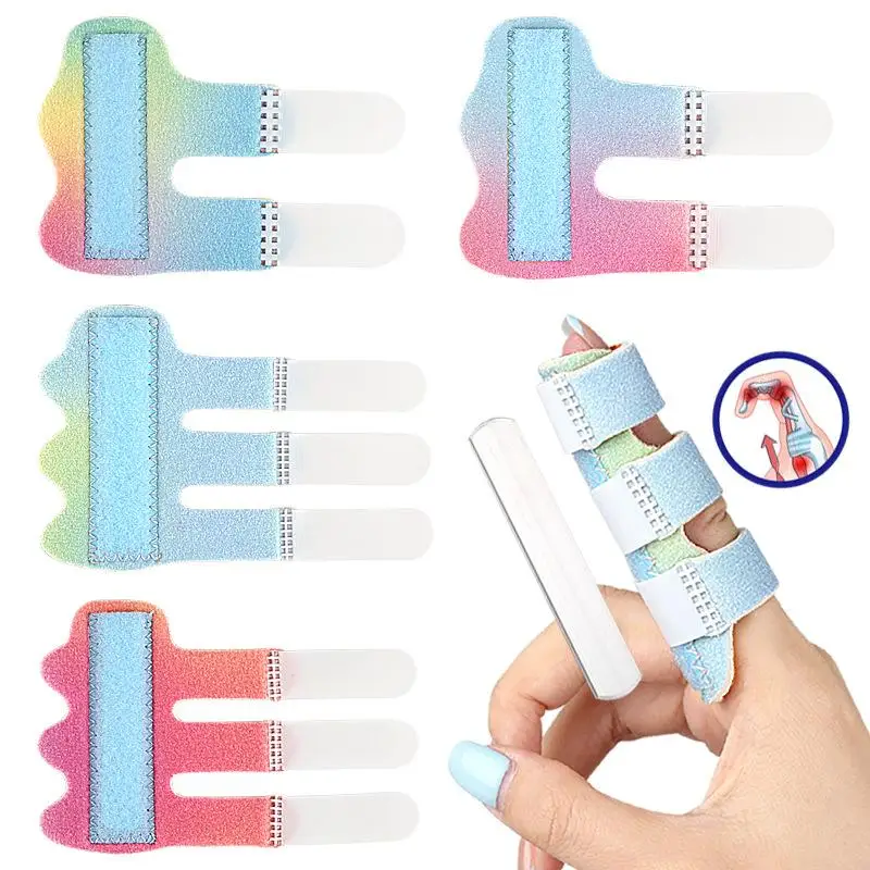 Trigger Finger Splint Mallet Finger Splint Finger Brace For Arthritis Injury Sprain Fits Index Middle Finger Pain