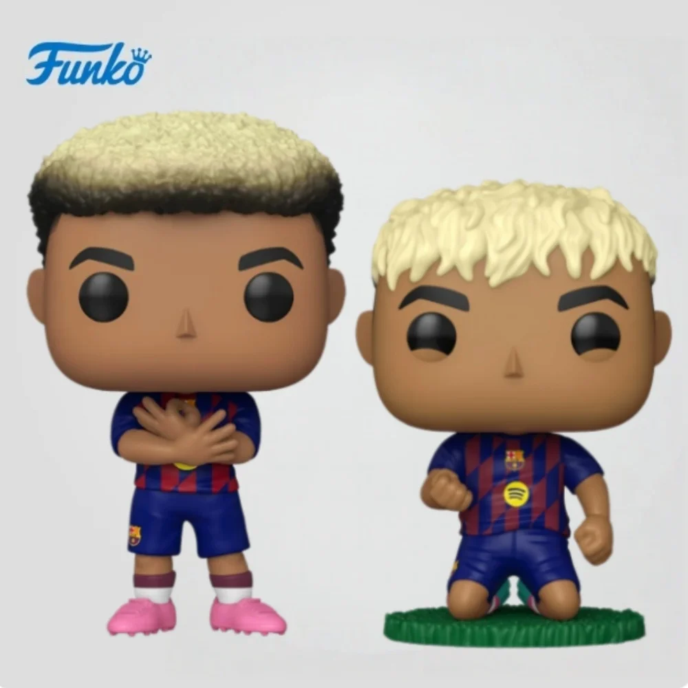 Funko Pop Lamine Yamal Figure FC Barcelona La Liga Football Collectible Figurine Desktop Ornament Perfect New Year Gift