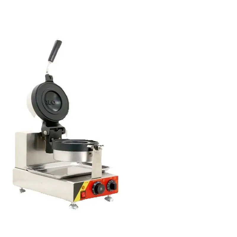 Máquina comercial profesional de hamburguesas de queso UFO, 1500W, prensa giratoria de helado Panini de 4,8 pulgadas para postres, sándwiches y jamón