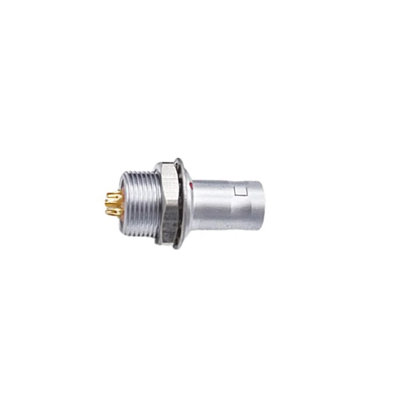 FAG.0B Series 2 3 4 5 6 7 9 Pin Cable Weld   Push-pull Self-locking StationaryMale Plug Connector Nut Fixing Dowel Pin (G)