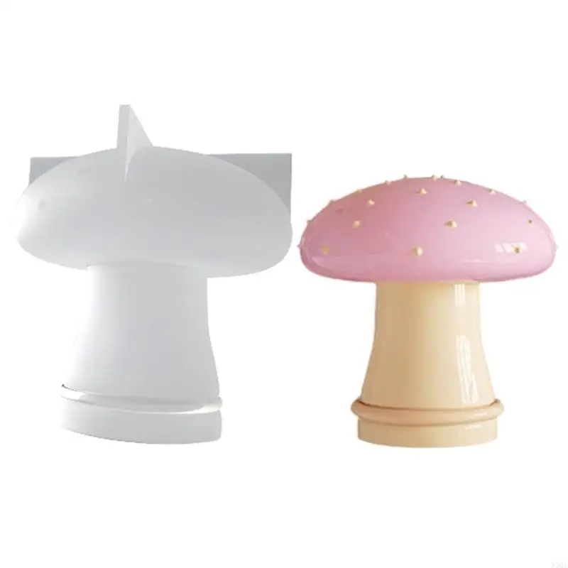 ثلاثية الأبعاد الفطر قالب من السيليكون الفطر الراتنج قالب الفطر الايبوكسي الراتنج قالب الصب DIY بها بنفسك الصابون المنزل شمعة