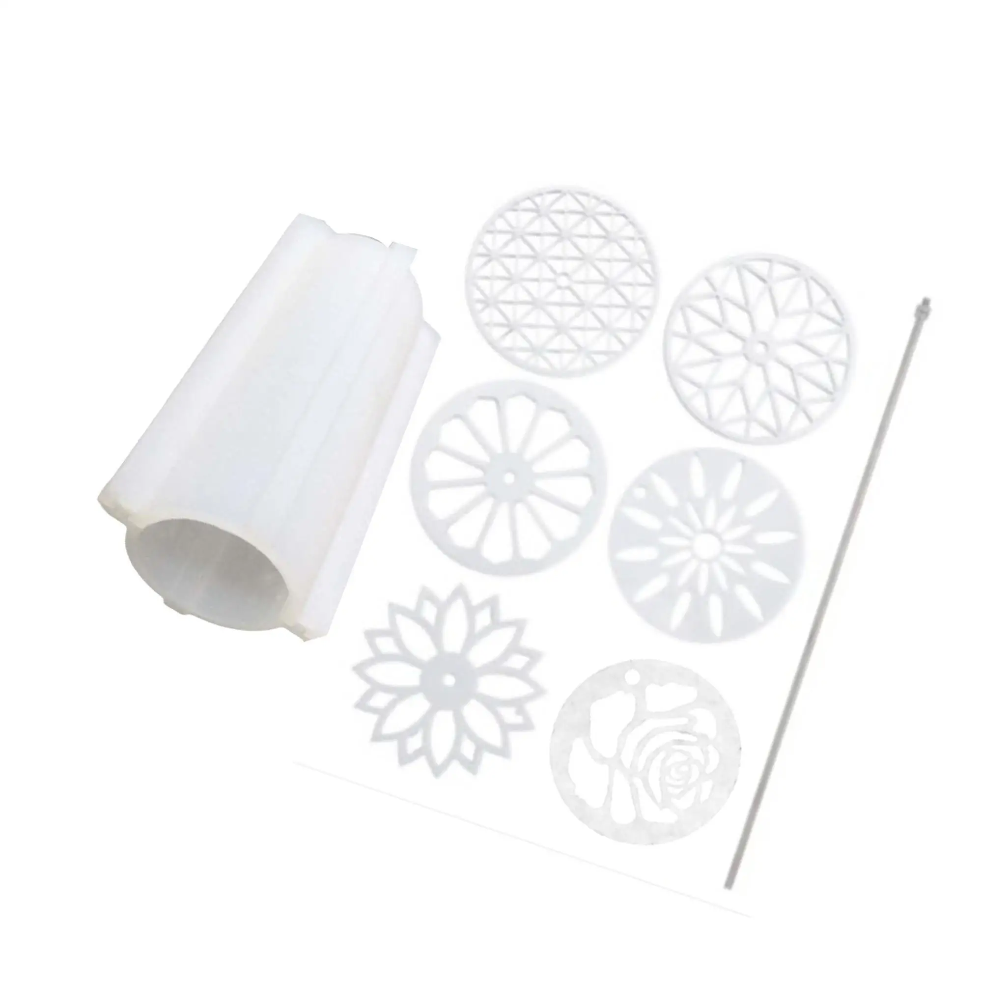 

Silicone Tube Column Mold Soap Making Molds for Soap Round Decoration