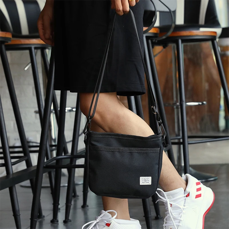 Men trendy crossbody bag Oxford cloth Leisure messenger bag
