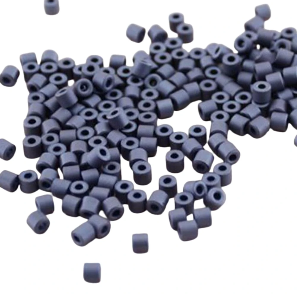 100pcs Hollow Ferrite Bead Rings 3.5x3x0.8mm to 3.5x6x1.5mm for Noise Reduction on Electronic Cables and Wires