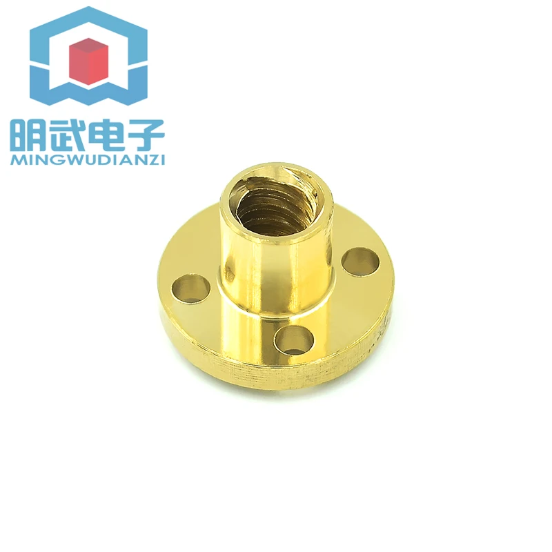 Pitch 2mm Lead 8mm 3D Printer Accessories T8 Screw Nut Thread