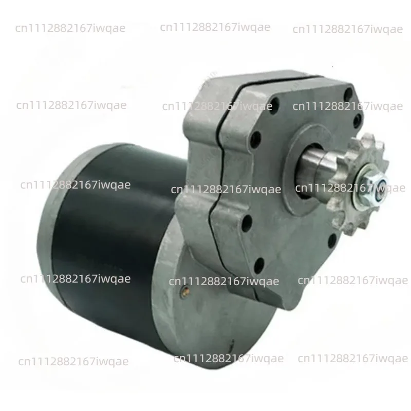 Suitable for 12V/24V/60V 600W 45RPM DC Motor - Sprocket Equipped for Fertilization & Rotary Tillage