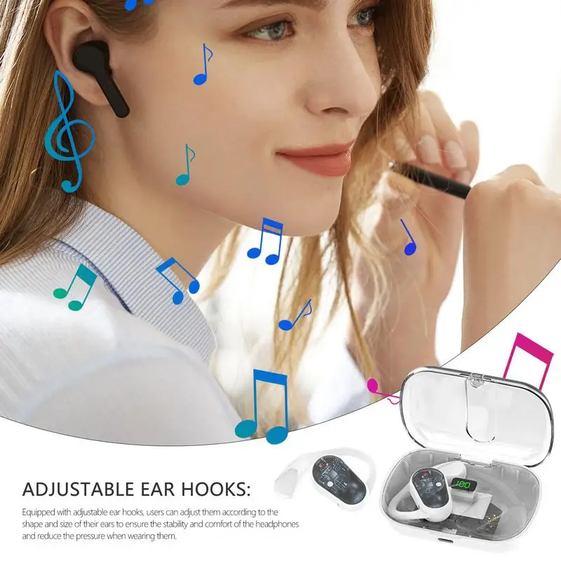 Écouteurs de sport sans fil portables, casque à conduction Sophia, écouteurs sans fil pour le sport, le travail, la salle de sport, le cyclisme, la course à pied