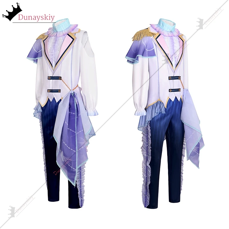 قنديل البحر كاميشيرو روي تأثيري لعبة مشروع Sekai الملونة المرحلة زي الفطريات الدانتيل الرجال البدلة أنيمي وتتسابق شعر مستعار الدعامة الدعاوى