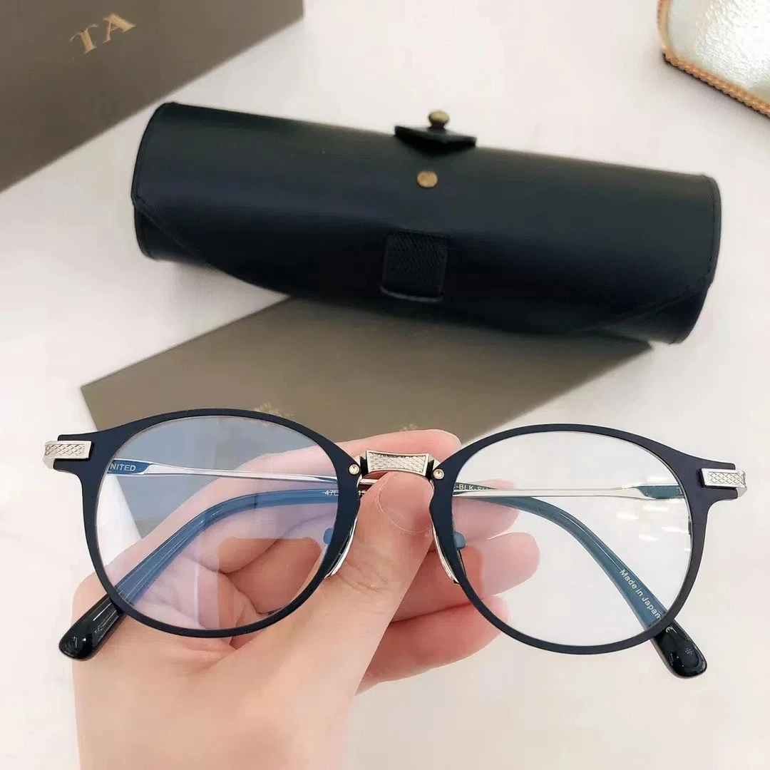 

Authentic For DIYTA DT UNITED DRX-2078 UV400 Clear Lens Men Women Sun Glasses Formal Business Retro Male Couple Eyewear With Box