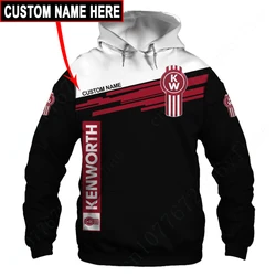 Kenworth Clothing Anime Hoodies For Men Women Casual 3D Printing Sweatshirt Unisex Pullover Top Harajuku Essentials Zip Hoodies