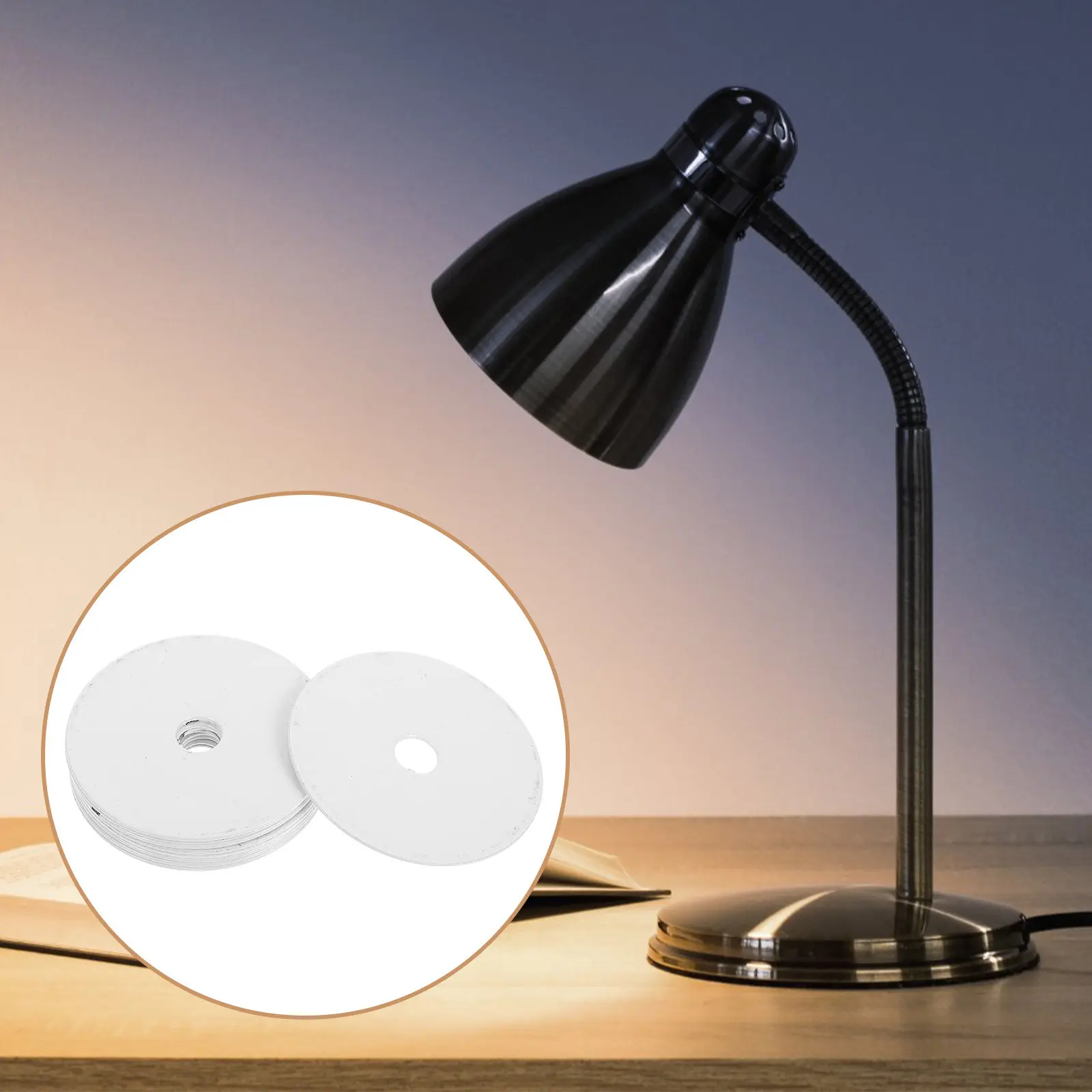 

10 шт. круглых железных оснований для ламп, необходимые аксессуары для светильников, для настольных и напольных ламп, винтажные детали для изготовления и ремонта ламп