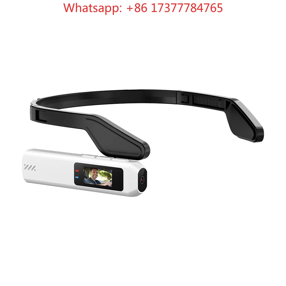 Head-mounted outdoor 4K HD sports , first-person view recorder for cycling, photography and video recording