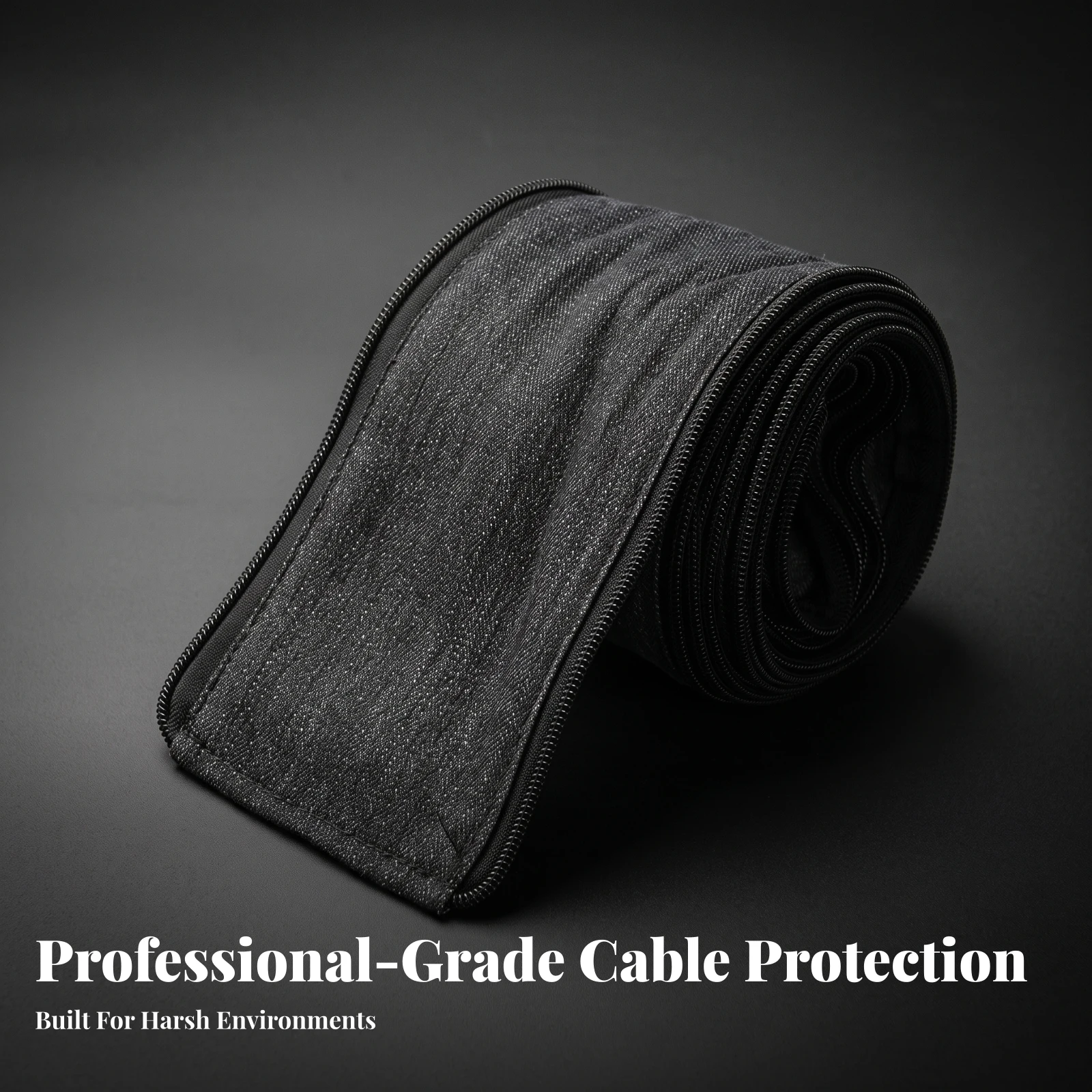 Fabrication Torch Cable Cover with Zipper Heat Resistant Fabrication Torch Cable Cover Flexible Foldable for Welders, Workshop