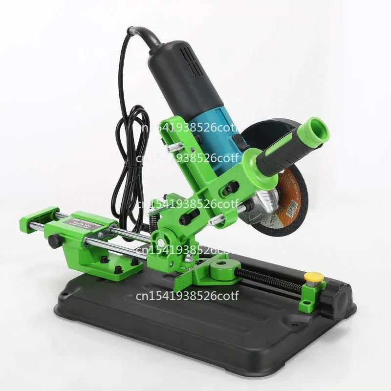 Hand grinder modified cutting machine table saw multifunctional small table tie rod
