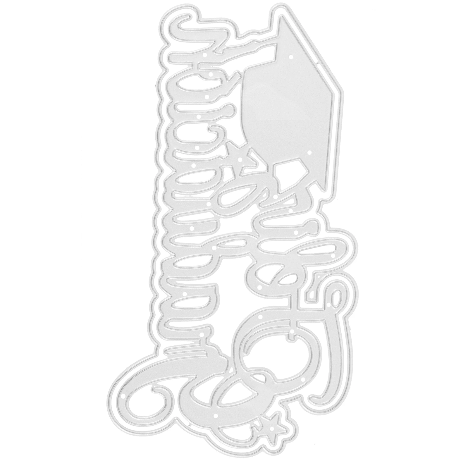 

Bachelor Hat Cutting Die Carbon Steel DIY Mold Scrapbooking EmbossingFolders Graduation Decor Students Families Joy Storage