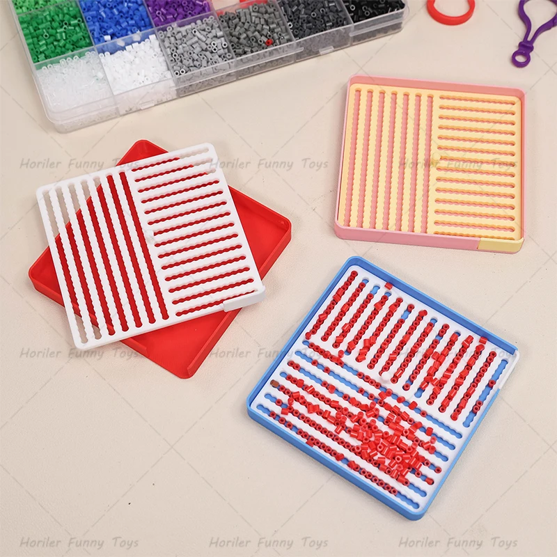 3D-gedruckter 2,6-mm-Mini-Schmelzperlen-Sammelbehälter – Effizientes DIY-Werkzeug für Perlenkunst und Bastelbedarf – Geschenk für Perlenliebhaber
