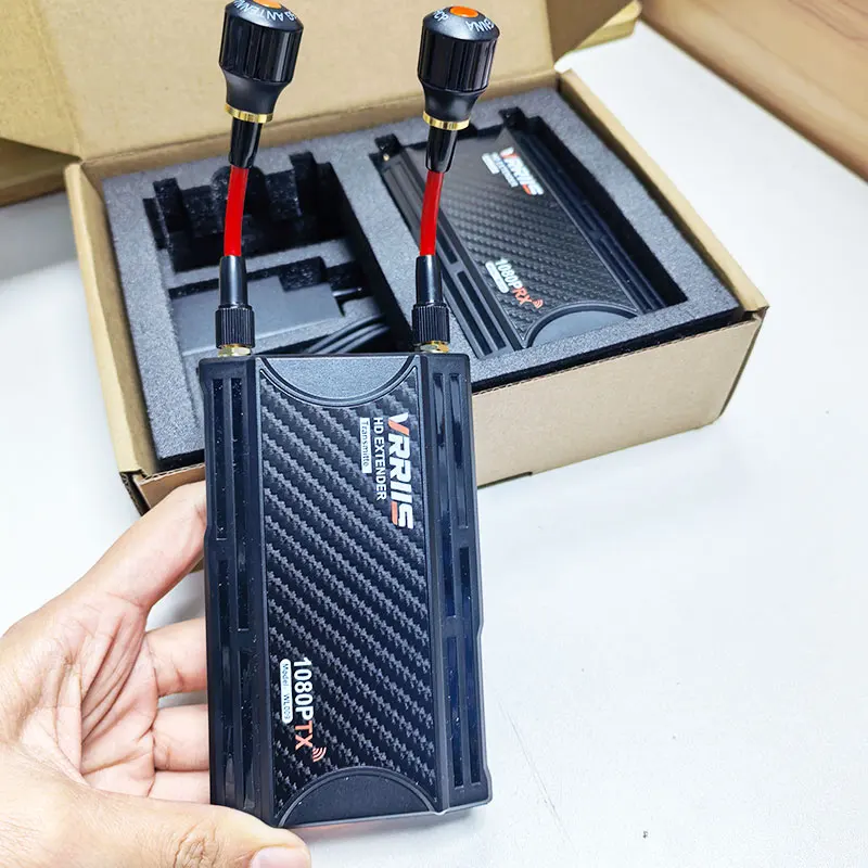 

Беспроводной передатчик и приемник 5,8G, комплект видеоудлинителя 300 м, HDMI-совместимая антенна Lollipop для DSLR-камеры PS4 к проектору