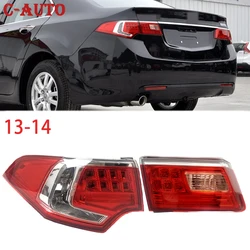 Rear Bumper LED Tail lamp Taillight Rear Reverse Turn Signal Indicator Brake Stop Lamp For HONDA Spirior Accord Euro 2013 2014