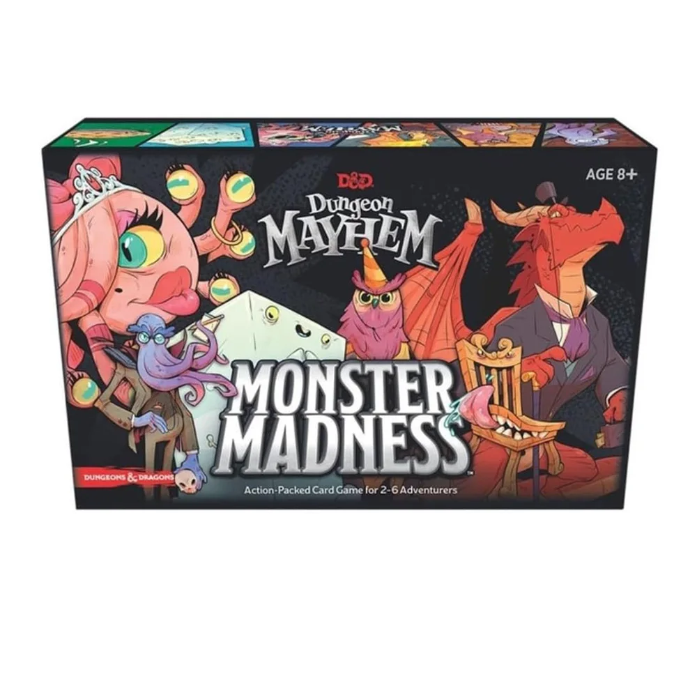 Dungeon Mayhem Monster Madness Expolde Streaking Expansion kitten Card Game Family Fun Party Board Card Child\'s Gift Baldurs Gat