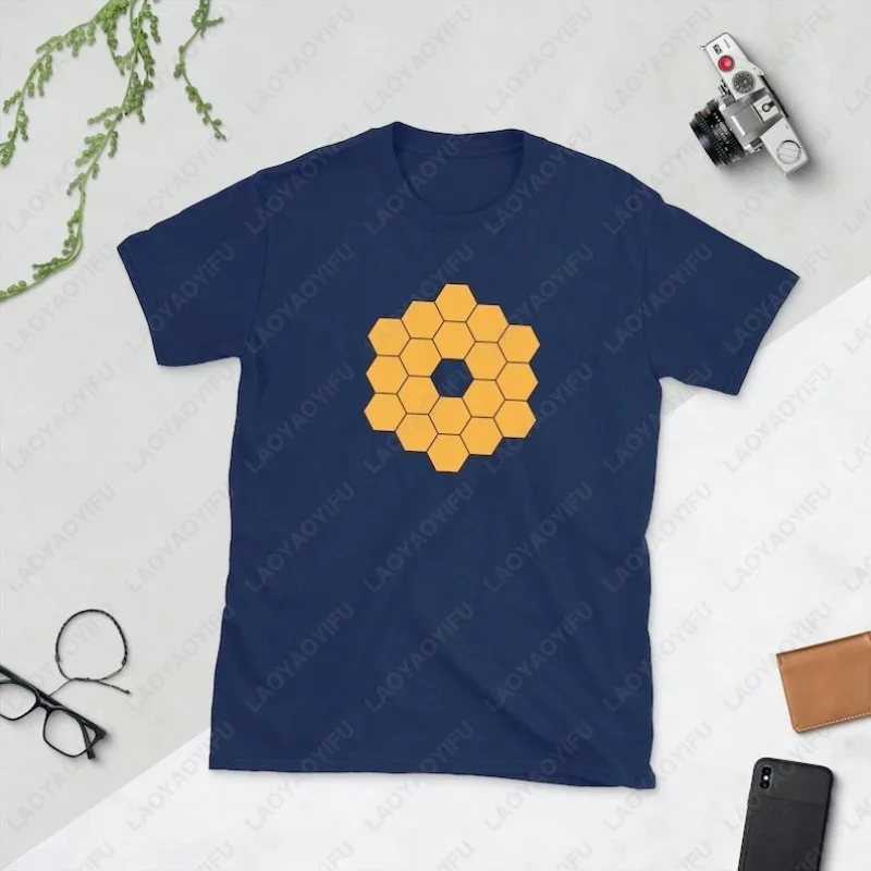 James-Webb-Space-Telescope-JWST-Unisex-TShirt-Mirrored-Creative-Unique-Fashion-Cotton-Tees-Men-Women-All-Match-Simple-Style-Tops