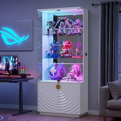 Display Cabinet with Glass Doors - 71