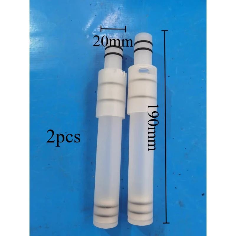 Diameter 20mm YKF VEVOR Ice Cream Maker Parts 2 PCS Puffing Air Tubes Replacement Pipes Cylinder Expansion Rod Original Fittings