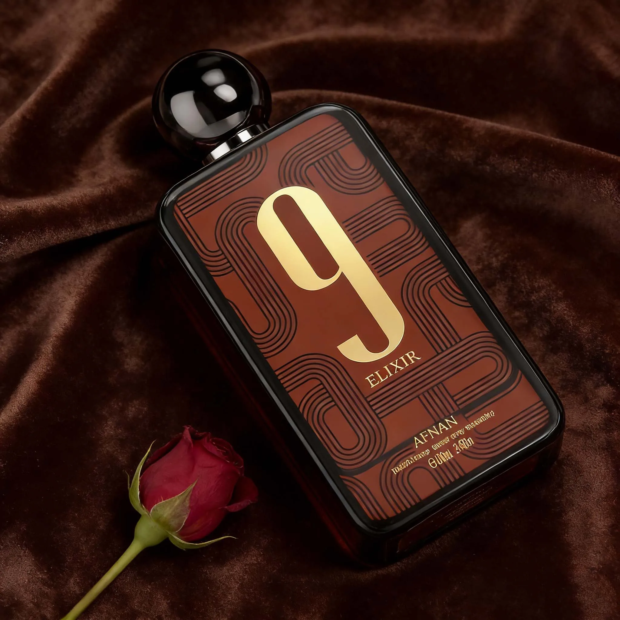 

Afnan 9 Elixir Men's Parfum Intense - Rich Spicy & Woody Fragrance, Perfect Gift for Him.