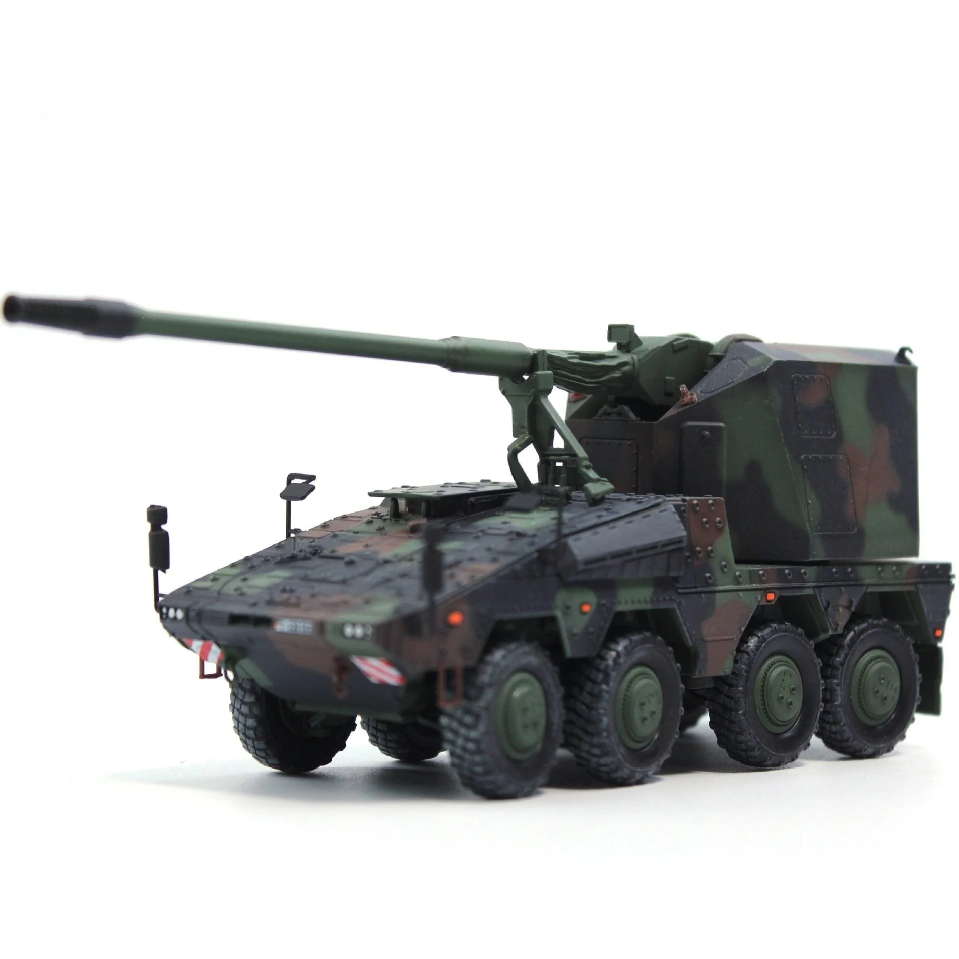 1/72 Scale Boxer Alloy Infantry Armored Vehicle Model Simulation Command Car Model For Static Display Military Collectible Gift