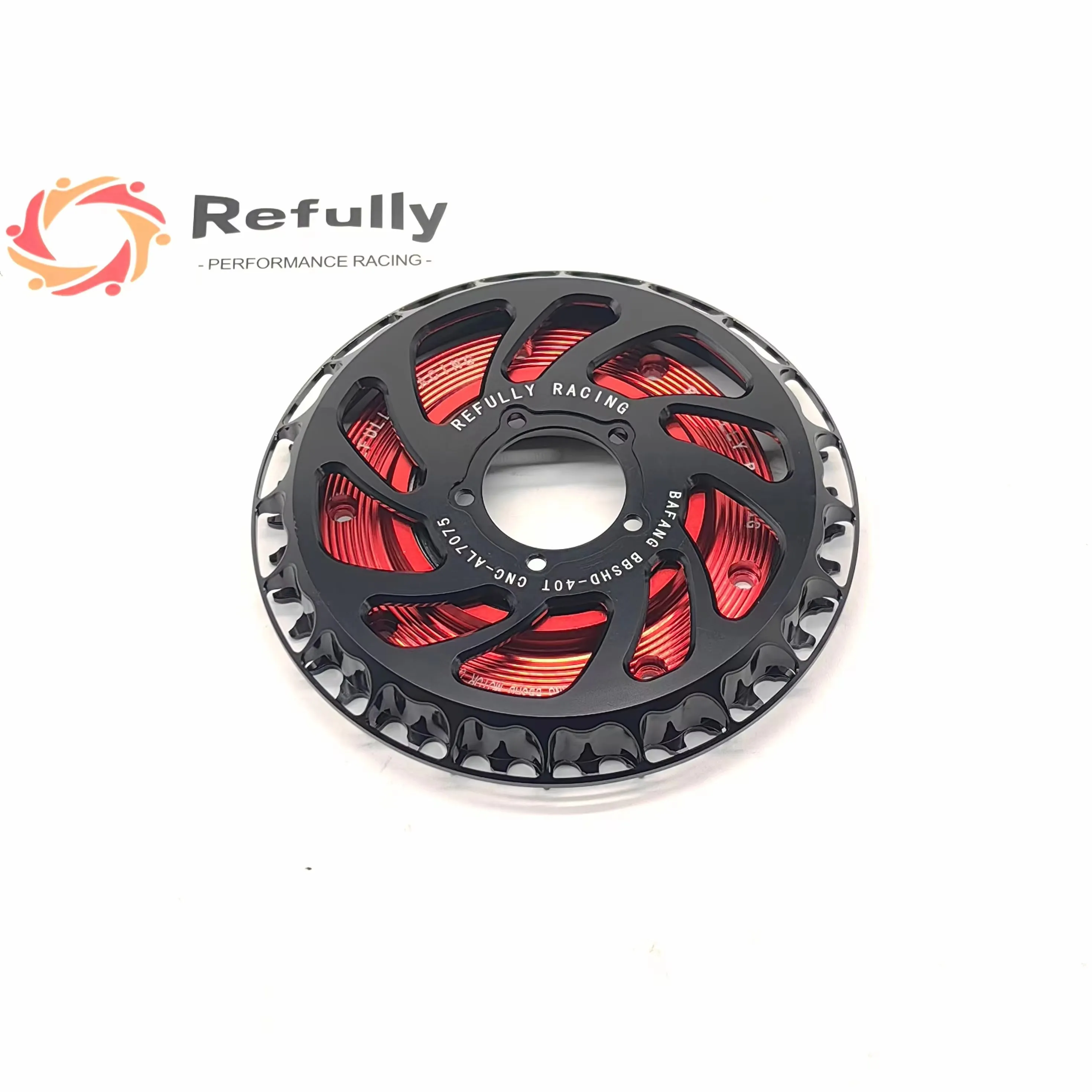 Pro-Series Set for Bafang BBSHD – 40T Narrow Wide Chainring + Custom Motor Cover – Fits SRAM Eagle 12-Speed – No Cutting Require