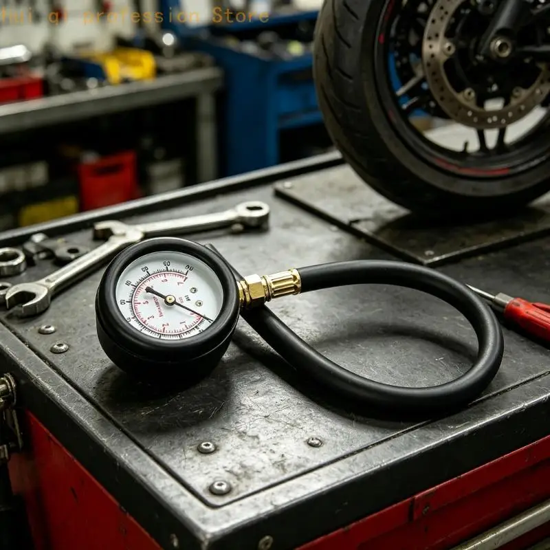 Universeller ergonomischer Motorzylinder-Druckprüfer mit präziser Anzeige H8WE – Detail 2