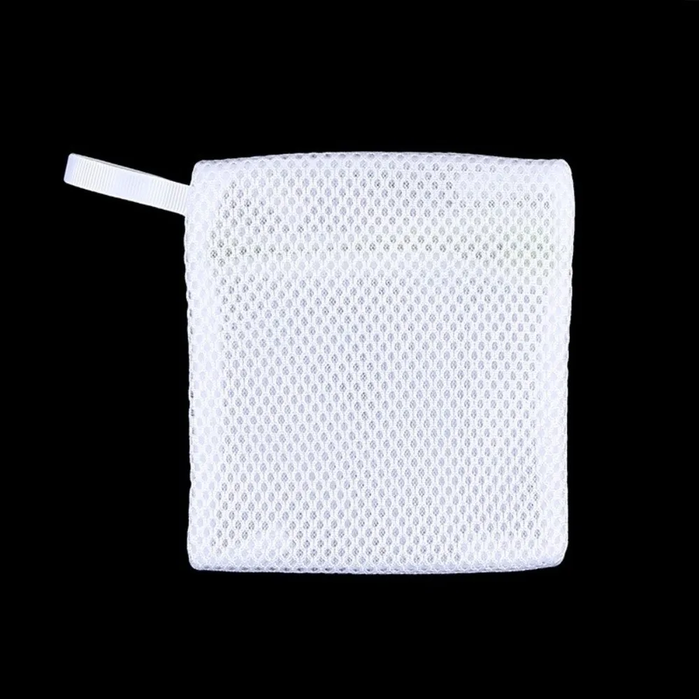 Simple Mini Small Mesh Laundry Bag Single-Layer Mesh Machine Zipper Bag Polyester Zipper Scent Beads Special Bags Travel view 3