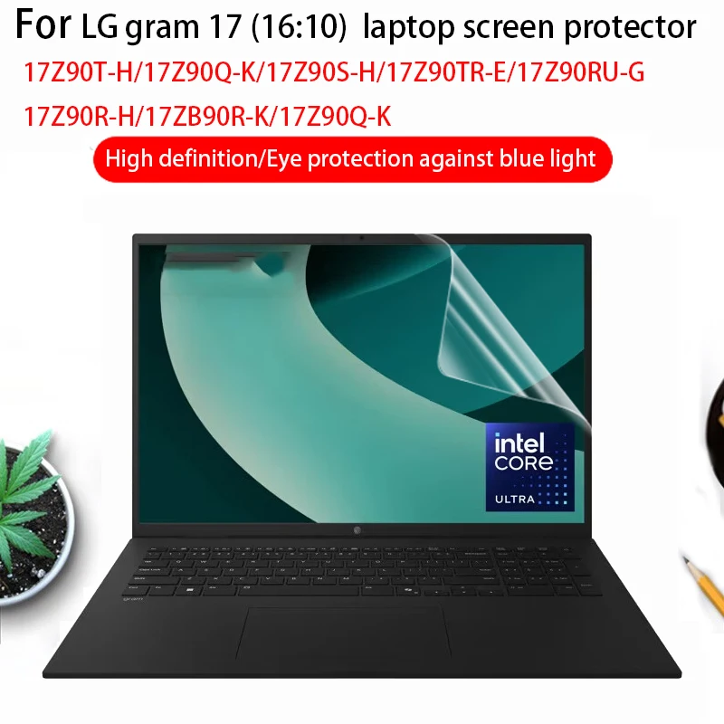 For LG gram 17 screen protector film 17Z90Q/17ZB90R/17Z90R Laptop anti-reflective 17Z90S/17Z90RU/17Z90T privacy protection film