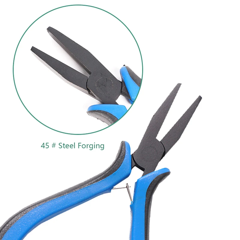 Fishing Flat Mouth Pliers Clamping Pliers Mini Clamp Tool Flat Nose Locking Pliers Adjustable Fishing Hook Hand Tool