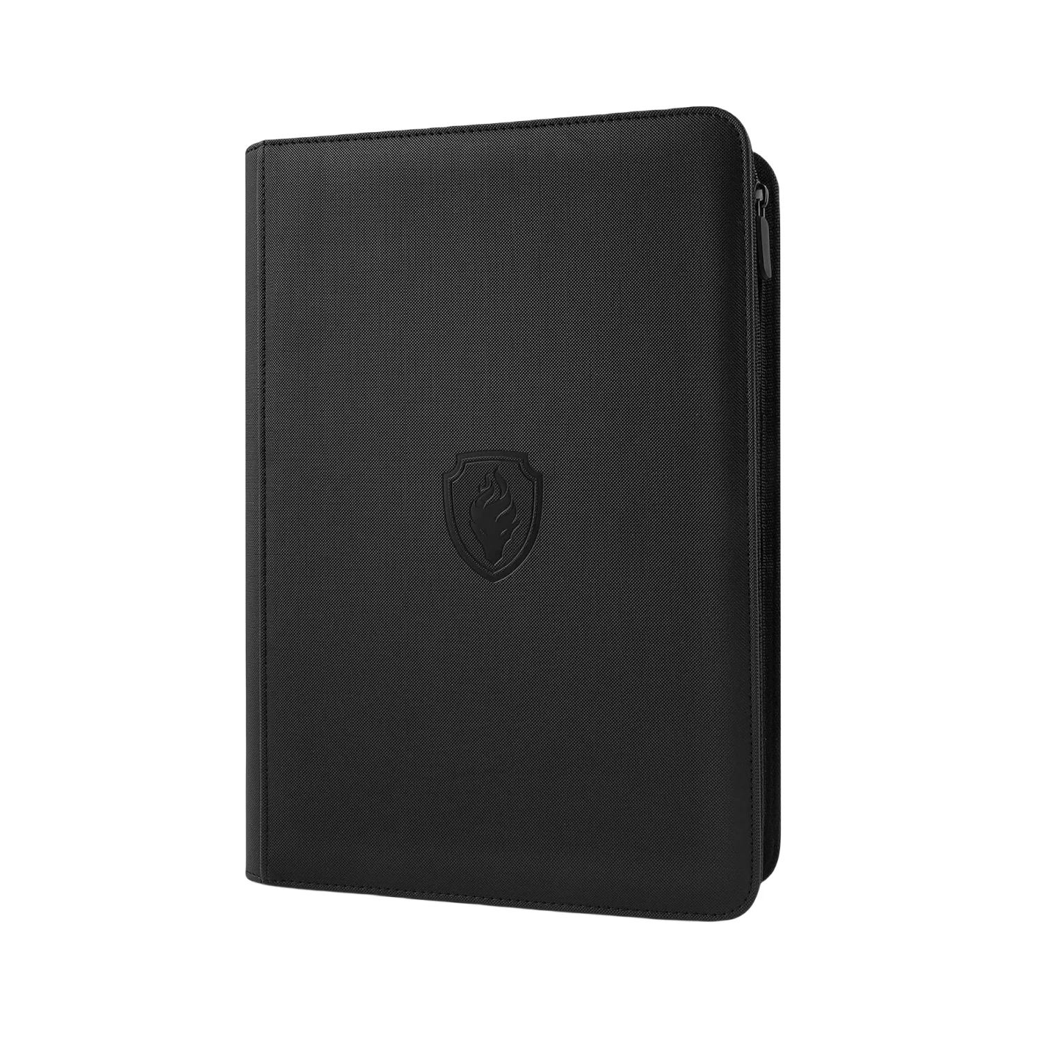 9-pocket ritskaartbinder, 360 ruilkaarthouderboek, premium PU-cover ritssluiting voor kaarten, duurzame kaart met zijlader