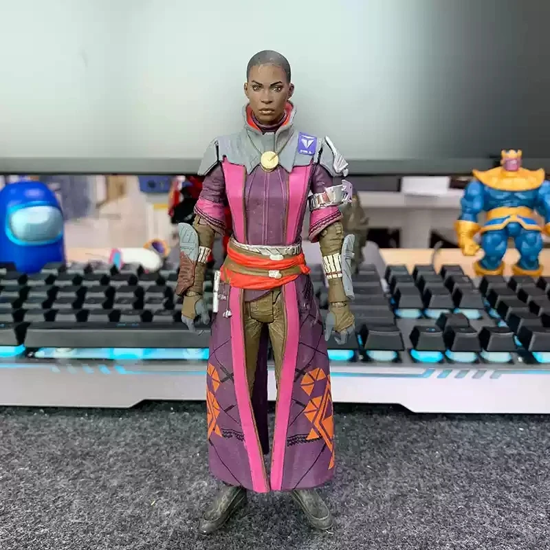 20cm destino de dibujos animados IKORA figura de acción muñeca PVC colección de niños juego de disparos modelo de juguete