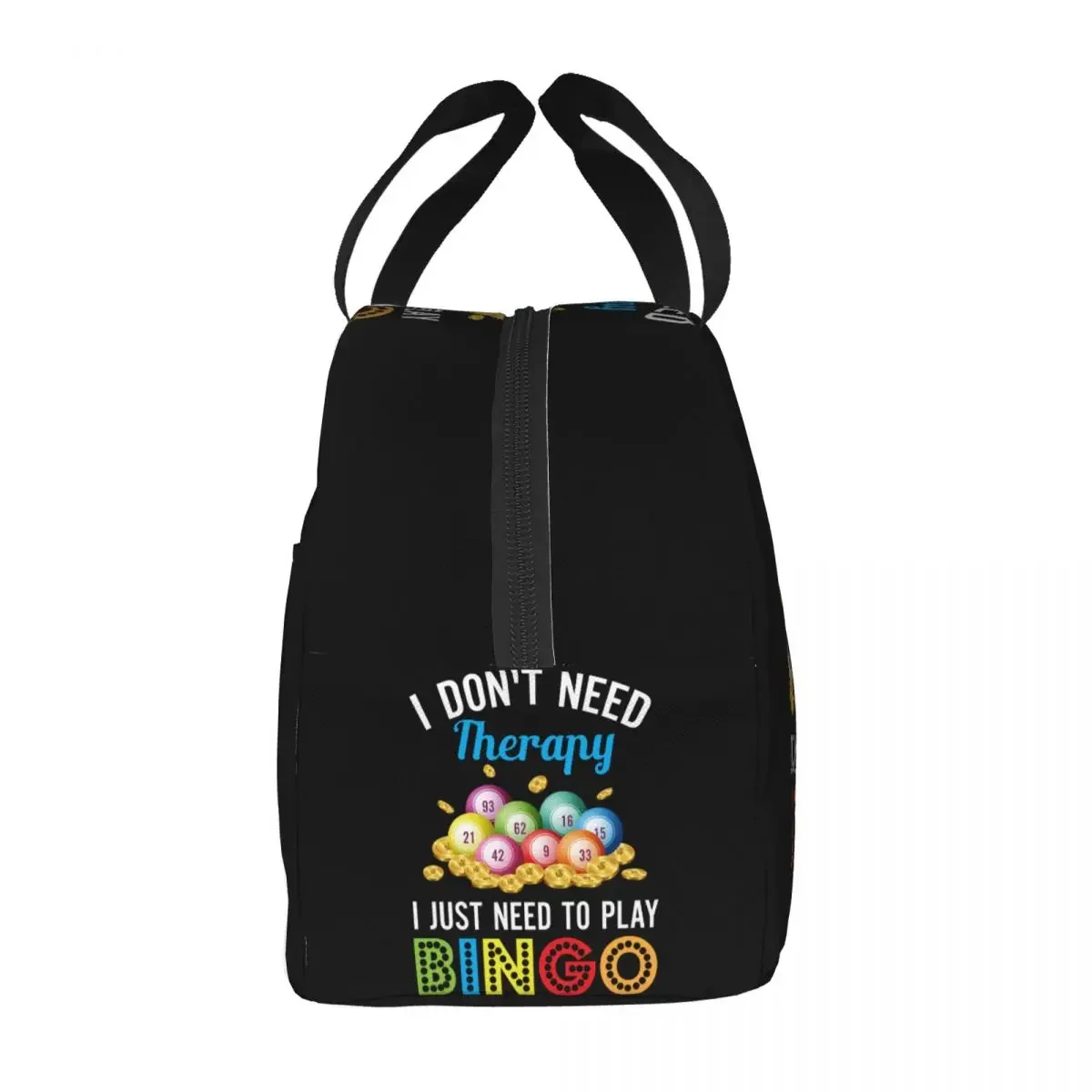 Custom Hot Game Bingo Thermal Insulated Lunch Bag Resuable Lunch Container for School Office Multifunction Food Bento Box