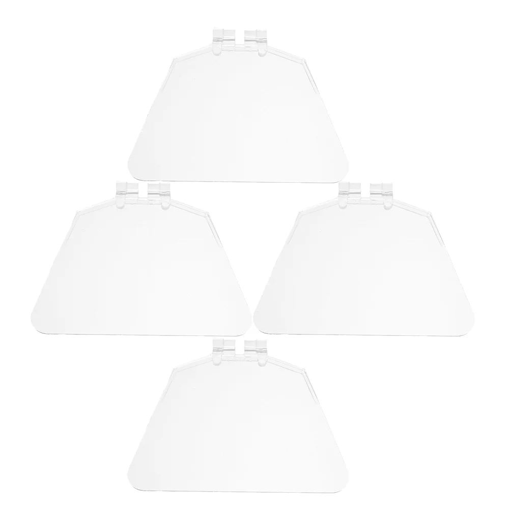 4 Pcs Grinder Accessories Grinding Bench Eye Shield Suite Convenient Guard Replacement Plastic for Protector