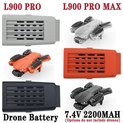 For L900 PRO Rechargeable Battery 7.4V 2200mAh Drones Battery for L900 PRO Li-Polymer Cells Replacement of RC Quadcopter